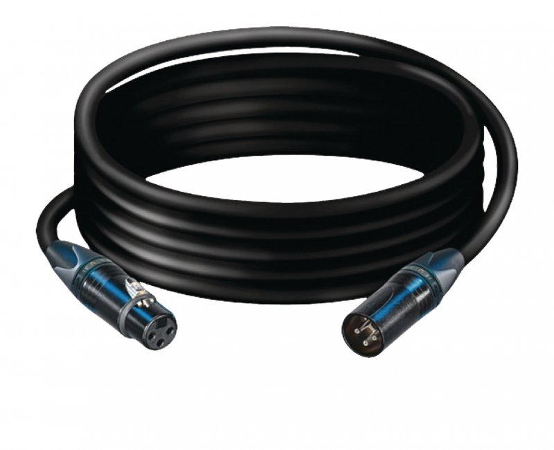 XLR Analogový Kabel XLR - XLR 9.00 m Černá DISMF301ZW09 - obrázek produktu