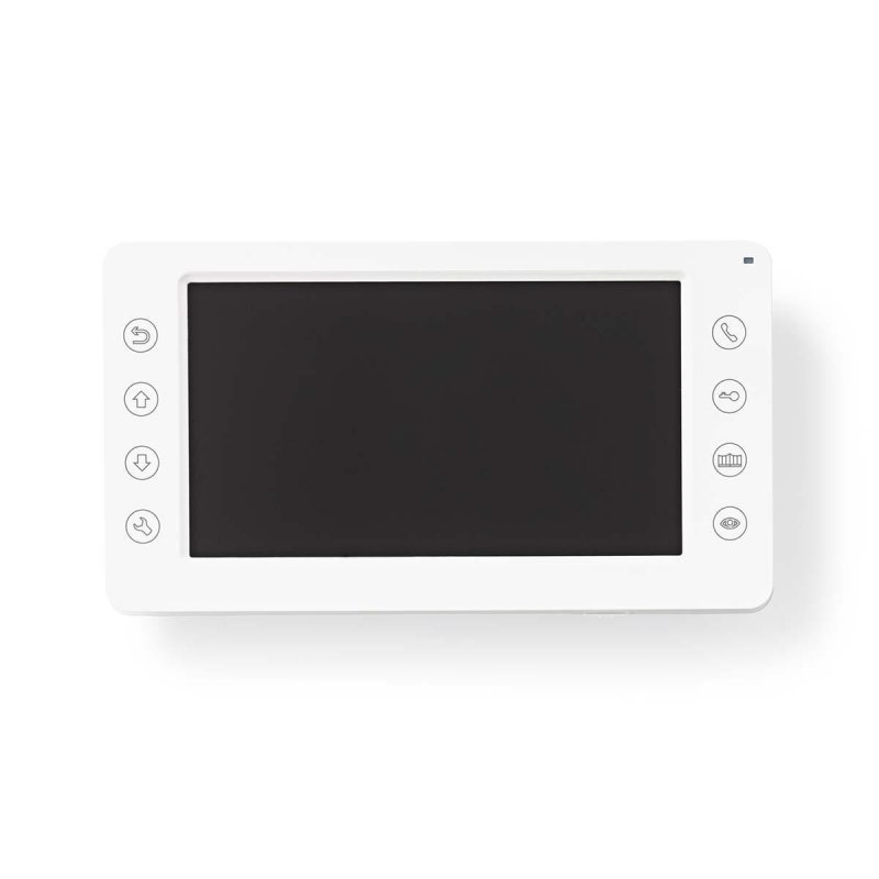 Dveřní Video Monitor | 7" | Funkce Odemknutí | Bílá barva - obrázek produktu