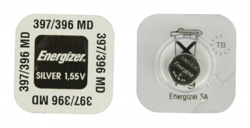 Stříbro-oxidová Baterie SR59 | 1.55 V DC | 33 mAh | 1-Balení | Hodinky | Stříbrná - obrázek produktu