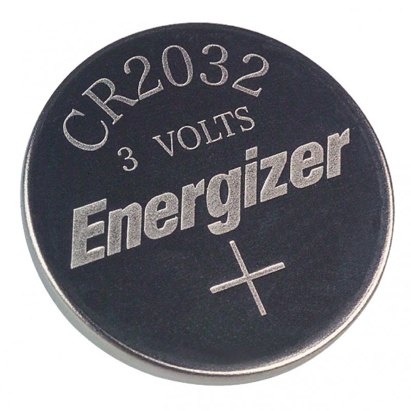 Lithiová Knoflíková Baterie CR2032 | 3 V DC | 235 mAh | 2-Blistr | Stříbrná - obrázek č. 1