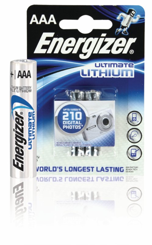 Lithiová Baterie AAA 1.5 V Ultimate 2-Blistr - obrázek č. 1
