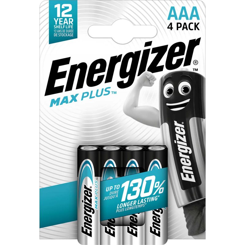 Alkalické baterie AAA | 1.5 V DC  EN-MAXPLAAA4 - obrázek produktu