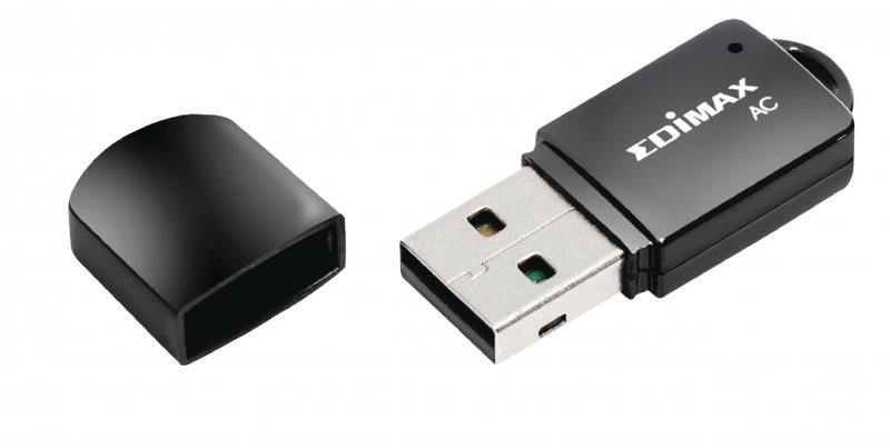 Bezdrátový USB Adaptér AC600 2.4/5 GHz (Dual Band) Černá EW-7811UTC - obrázek produktu
