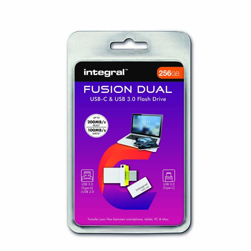 Fusion Dual USB-C & USB 3.0 Flash Drive 256 GB - obrázek č. 6