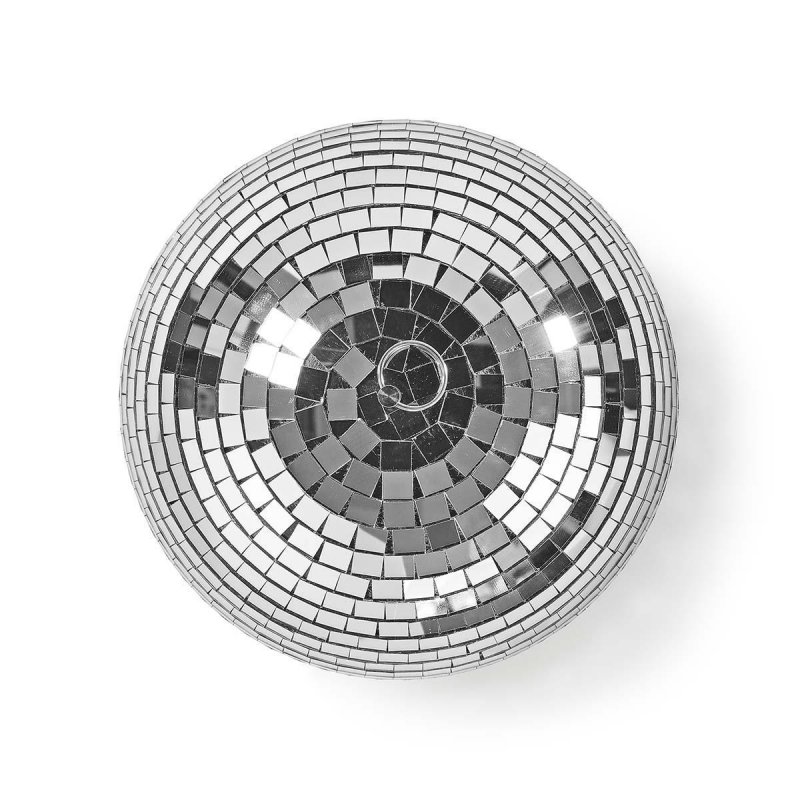 Zrcadlová Disco Koule | 20 cm | Stříbrná - obrázek č. 1