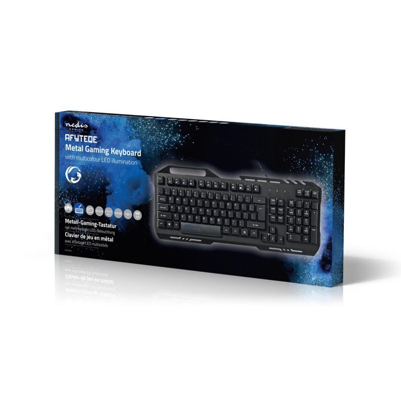 Wired Gaming Keyboard | USB 2.0  GKBD200BKUS - obrázek č. 5