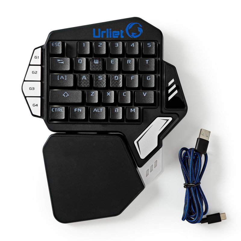 Wired Gaming Keyboard | USB | Mechanické Keys | RGB | Jednoruční | Univerzální | Délka napájecího kabelu: 1.60 m | Herní - obrázek č. 7