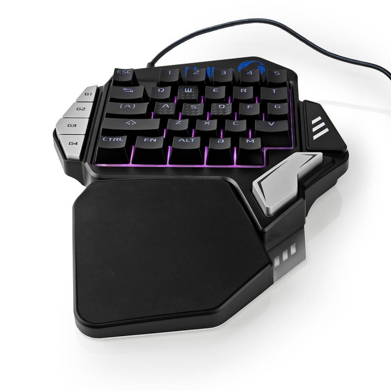 Wired Gaming Keyboard | USB | Mechanické Keys | RGB | Jednoruční | Univerzální | Délka napájecího kabelu: 1.60 m | Herní - obrázek produktu
