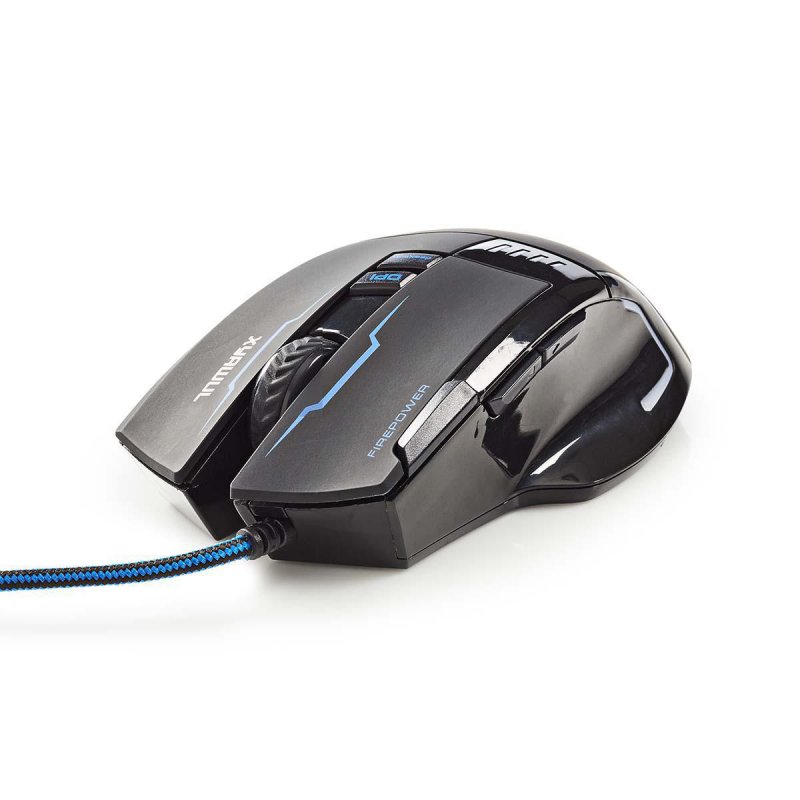Gaming Mouse | Kabelové | 800 / 1600 / 2400 / 4000 dpi  GMWD300BK - obrázek č. 1