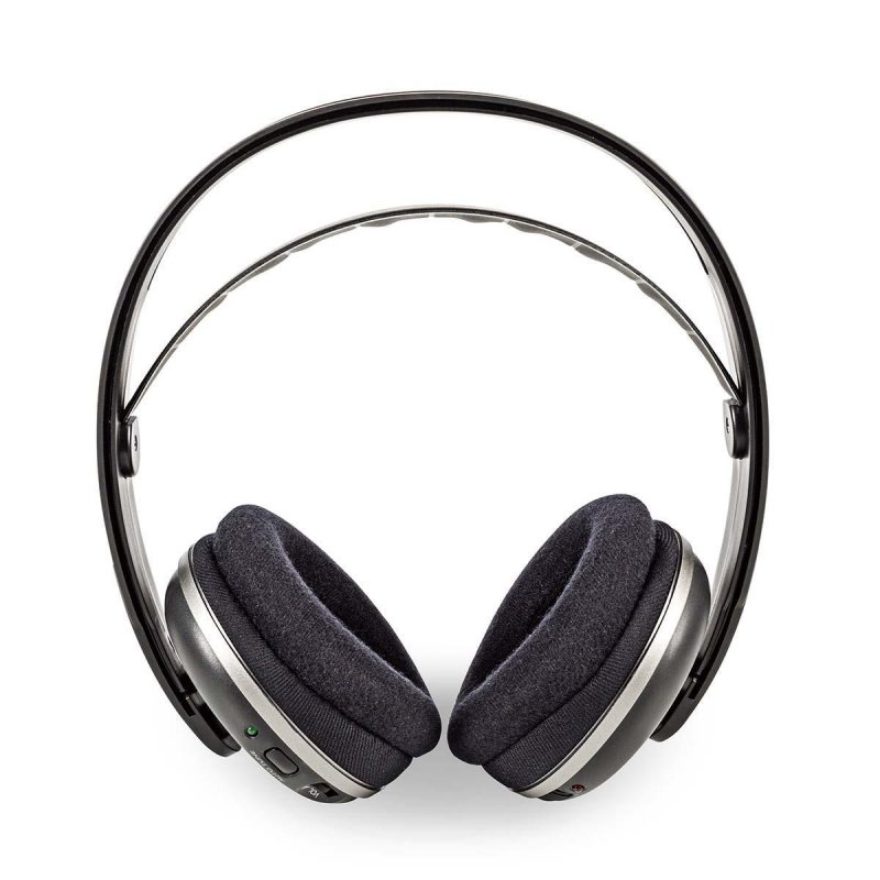 Bezdrátová TV sluchátka | RF | Přes uši | Doba přehrávání až 11 hodin | Digitální zvuk | Nabíjecí dok (HPRF210BK) - obrázek č. 6