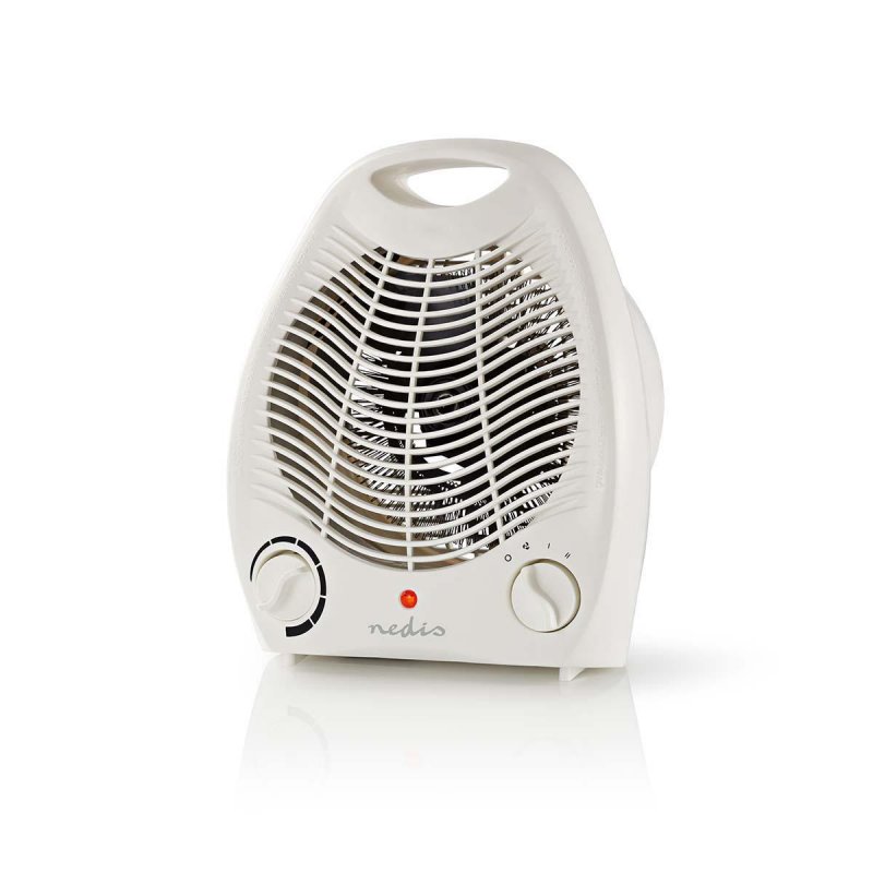 Horkovzdušný Ventilátor | 1000 / 2000 W | Nastavitelný termostat | Počet úrovní nastavení vytápění: 2 | Integrované úchyty | Bíl - obrázek č. 1