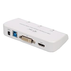 i-tec USB3.0 DVI/ VGA/ HDMI Dual Display Adapter - obrázek produktu