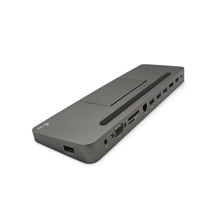 i-tec USB-C Metal Ergonomic 4K 3x Display Docking Station with Power Delivery 85W + i-tec Universal - obrázek č. 2