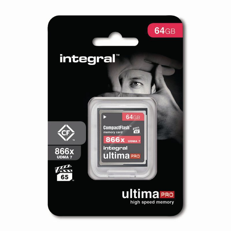 Paměťová karta Compact Flash UltimaPro 866X 64GB - obrázek č. 1