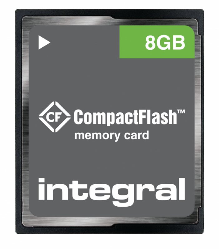 CF (Compact Flash) Paměťová Karta 8 GB INCF8GV2 - obrázek č. 1