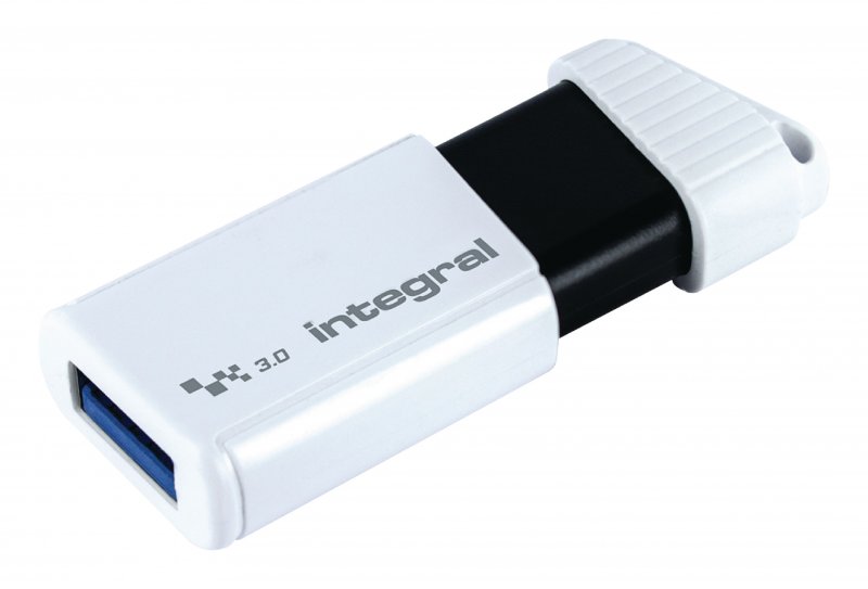 Flash Disk USB 3.0 128 GB Bílá/Černá - obrázek č. 1