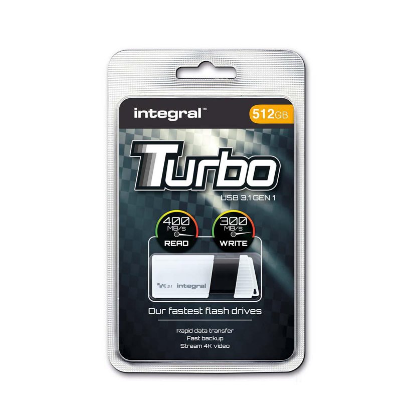 Turbo USB3.1 Gen 1 (USB3.0) Flash Disk 512GB INFD512GBTW3.0 - obrázek č. 1