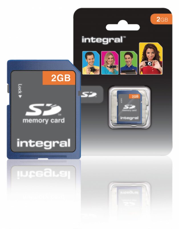 SD (Secure Digital) Paměťová Karta 4 2 GB INSD2GV2 - obrázek produktu