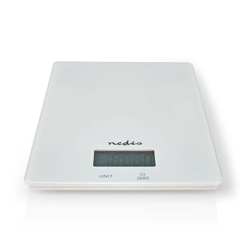 Kuchyňské váha | Digitální | Plast / Sklo | Bílá - obrázek č. 4