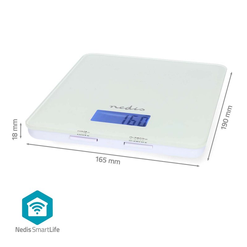 Kuchyňská váha SmartLife | Bluetooth®  KASC800WTW - obrázek č. 3