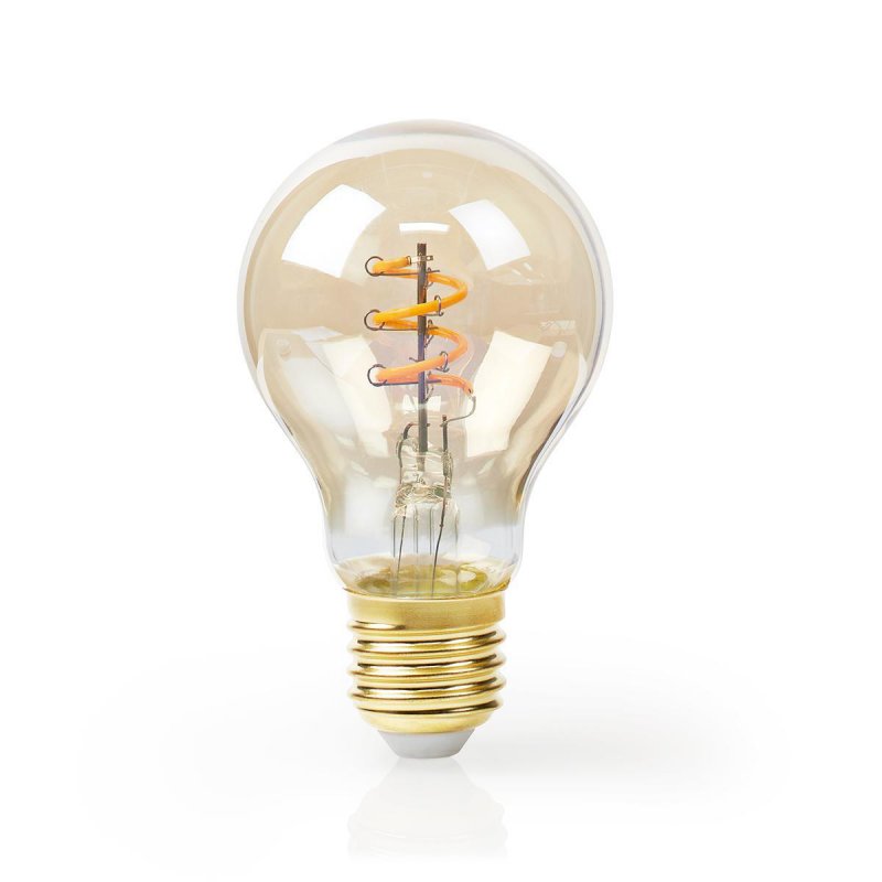 LED žárovka E27 | A60 | 5 W | 250 lm | 2000 K | Se zlatým povrchem | Retro styl | Počet žárovek v balení: 1 ks - obrázek produktu