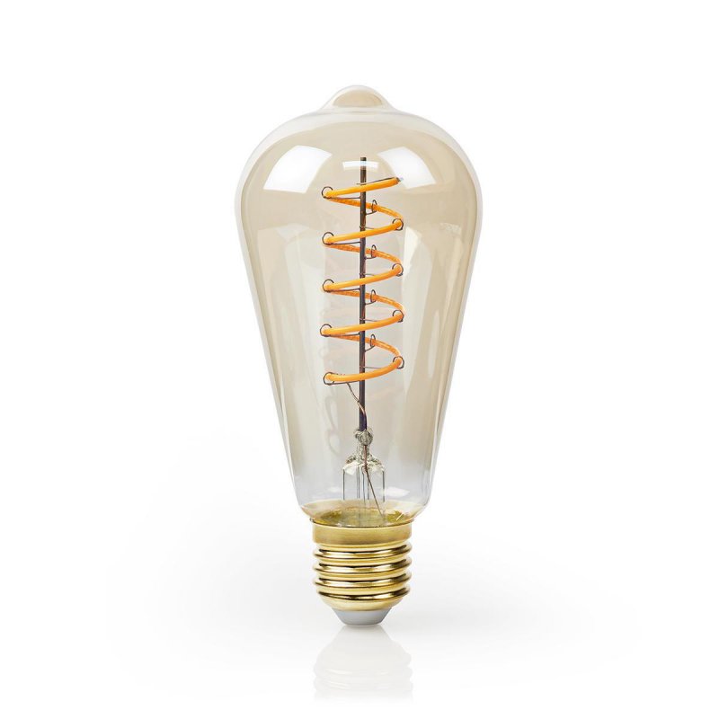 LED žárovka E27 | ST64 | 5 W | 250 lm | 2000 K | Se zlatým povrchem | Retro styl | Počet žárovek v balení: 1 kusů - obrázek produktu