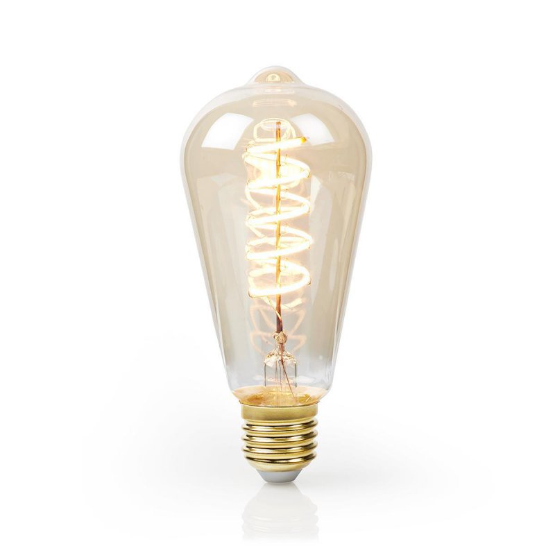 LED žárovka E27 | ST64 | 5 W | 250 lm | 2000 K | Se zlatým povrchem | Retro styl | Počet žárovek v balení: 1 kusů - obrázek č. 2