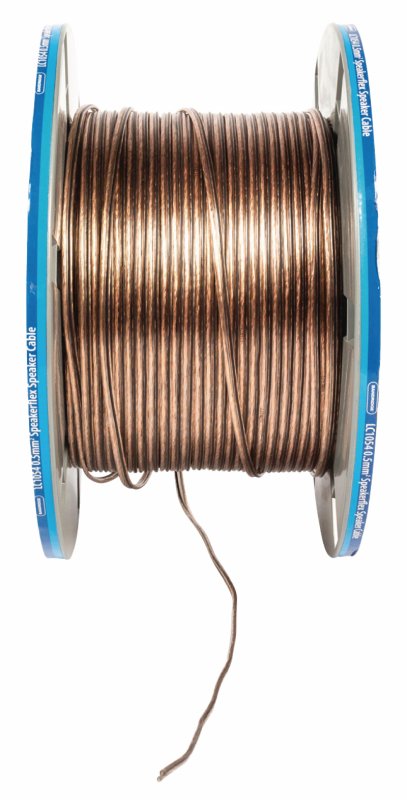 Kabel Reproduktoru na Cívce 2x 0.50 mm² 200.0 m Transparentní - obrázek č. 1