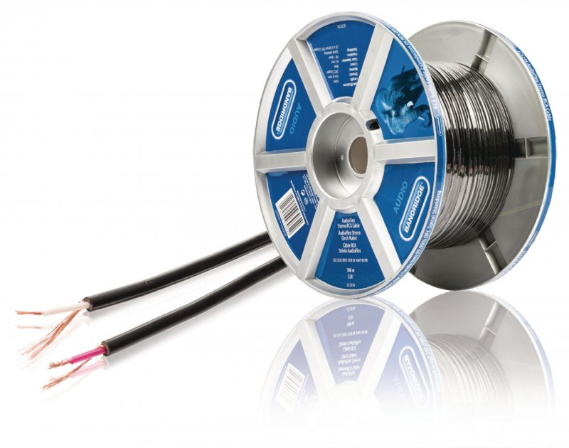 Reproduktorový Kabel 2x 0.14 mm² 100 m Černá - obrázek produktu