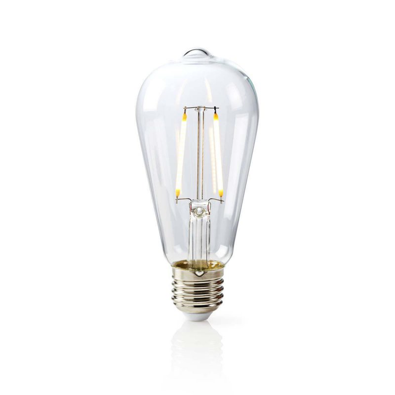 LED žárovka E27 | ST64 | 5.4 W | 470 lm | 2700 K | Teplá Bílá | Retro styl | Počet žárovek v balení: 1 - obrázek produktu