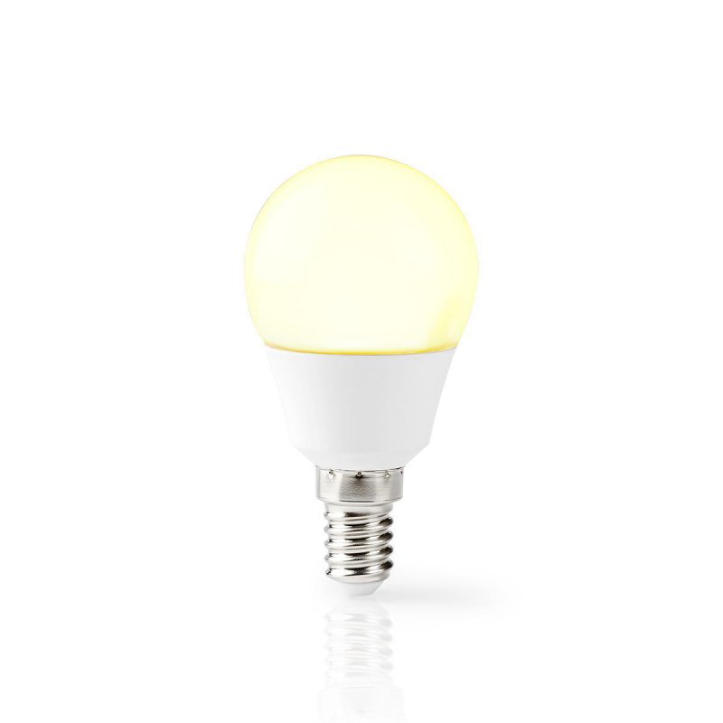 LED žárovka E14 | G45 | 3.5 W | 215 lm | 2400 K | Teplá Bílá | Plamínek | 1 pc - obrázek č. 1