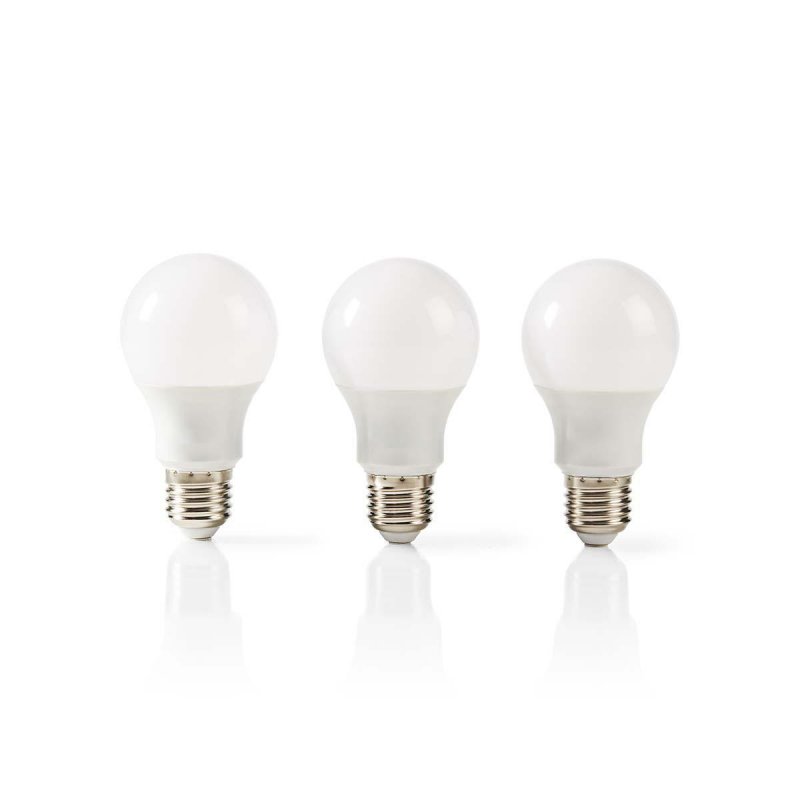 LED žárovka E27 | A60 | 9.4 W | 806 lm | 2700 K | Teplá Bílá | 3 ks - obrázek produktu