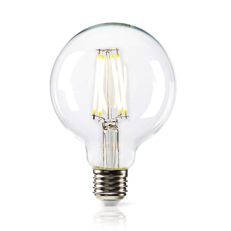LED žárovka E27 | G95 | 8.3 W | 806 lm | 2700 K | Teplá Bílá | Retro styl | Počet žárovek v balení: 1 - obrázek produktu