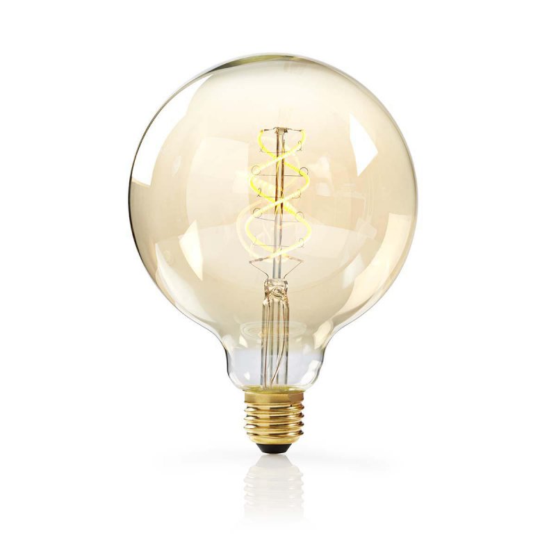 LED žárovka E27 | G125 | 5 W | 260 lm | 2000 K | Teplá Bílá | Retro styl | Počet žárovek v balení: 1 ks - obrázek produktu
