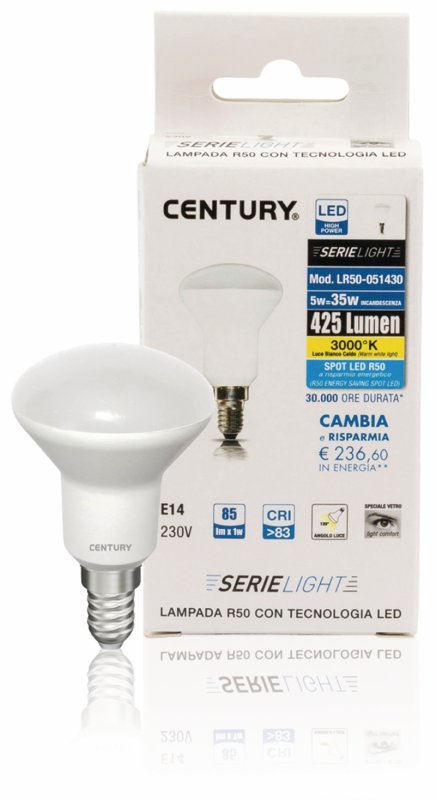 LED Žárovka E14 LR50 5 W 480 lm 2700 K LR50-051430 - obrázek č. 1