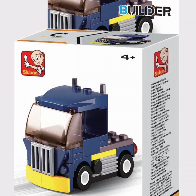 Stavebnicové Kostky Builder Vehicles - obrázek č. 5