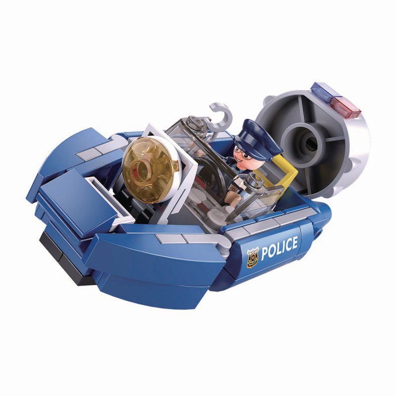 Stavebnicové Kostky Police Serie Hoovercraft - obrázek produktu