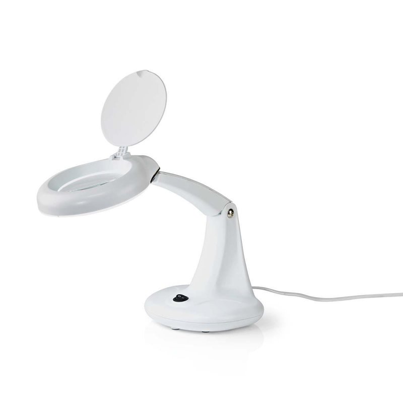 Zvětšovací stolní lampa | Čočka: 3 - 12 Diopter | 12 W | 480 lm | Bílá - obrázek č. 5