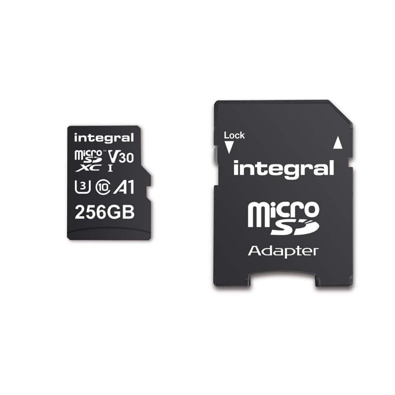 256GB vysokorychlostní paměťová karta microSDHC/XC V30 UHS-I U3 MSDX256G100V30 - obrázek produktu