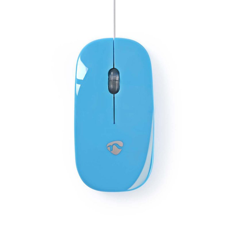 Kabelová Myš | DPI: 1000 dpi | Počet tlačítek: 3 | Obouruční | 1.20 m | Tichá myš - obrázek produktu