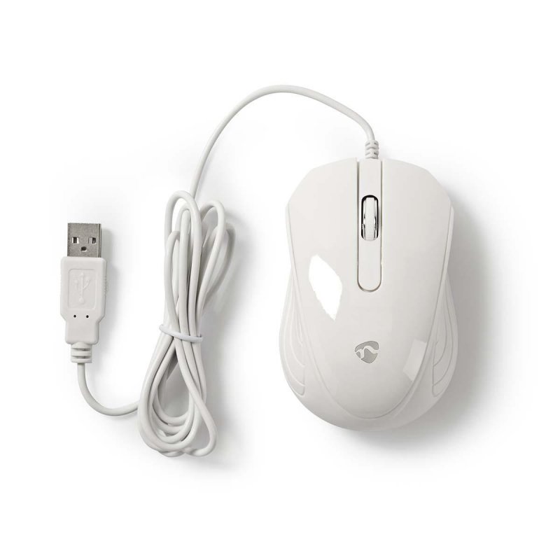 Wired Mouse | DPI: 1000 dpi | Počet tlačítek: 3 | Obouruční | 1.50 m | Tichá myš - obrázek č. 6