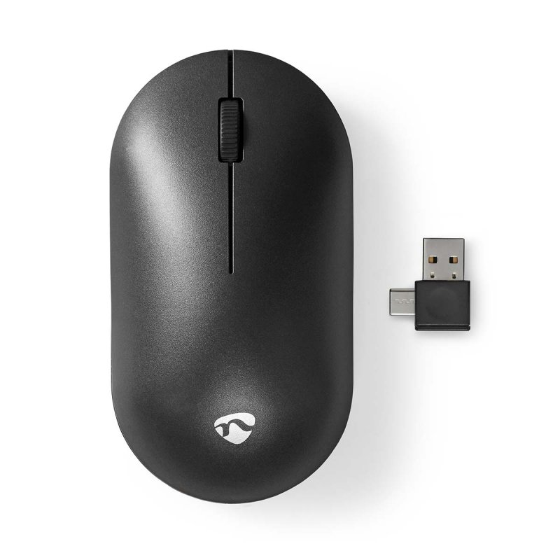 Myš | Bezdrátové | Tichá myš  MSWS410BK - obrázek produktu