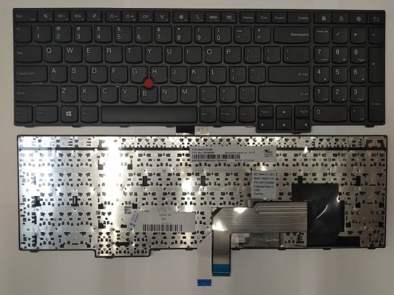 NTSUP Klávesnice Lenovo Thinkpad E550 E555 E550C černá CZ/ SK - obrázek produktu