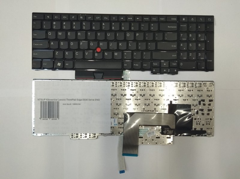NTSUP Klávesnice Lenovo ThinkPad Edge E530 černá ENG - obrázek produktu