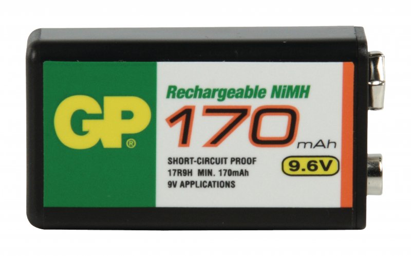 Dobíjecí NiMh Baterie E-Block 9.6 V Industrial 170 mAh 1-Plastový Sáček - obrázek č. 1