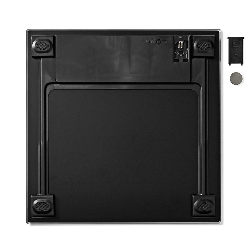 Osobní váha digitální, tvrzené sklo, černá barva PESC500BK - obrázek č. 9