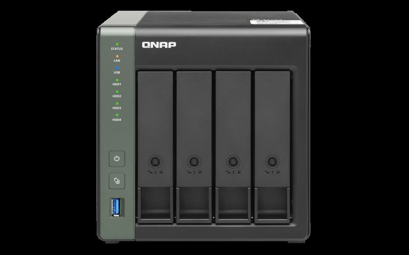 QNAP TS-431X3-4G (1,7GHz /  4GB RAM /  4x SATA /  1x GbE /  2x 2,5GbE /  1x 10GbE SFP+ /  3x USB 3.2) - obrázek č. 1