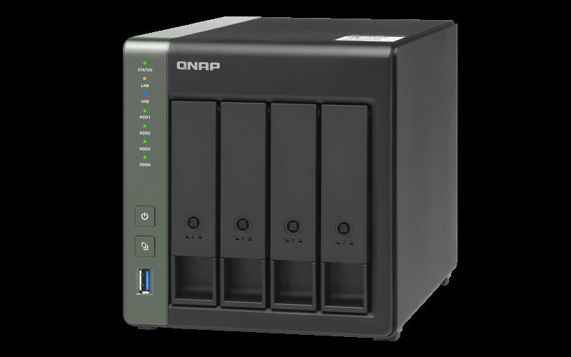 QNAP TS-431X3-4G (1,7GHz /  4GB RAM /  4x SATA /  1x GbE /  2x 2,5GbE /  1x 10GbE SFP+ /  3x USB 3.2) - obrázek produktu