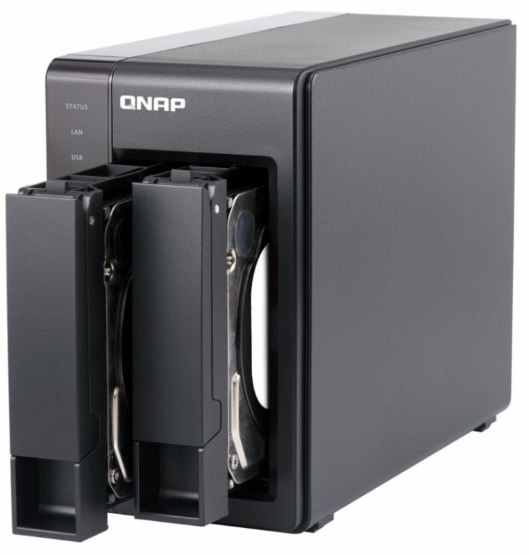 QNAP TS-251+-2G (2,42GHz /  2GB RAM /  2x SATA /  2x GbE /  1x HDMI /  2x USB 2.0 /  2x USB 3.0) - obrázek č. 2