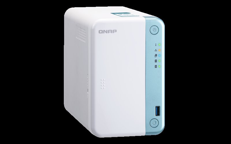 QNAP TS-251D-4G ( 2,0GHz /  4GB RAM /  2xSATA /  1xHDMI /  1x GbE /  3x USB 2.0 /  2x USB 3.0 ) - obrázek č. 2